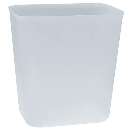 Picture of Nipogear 3.5 Gallons Efficient Trash Can Wastebasket, Fits Under Desk, Kitchen, Home, Office (Frost, 3.5 Gallons)