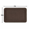 Picture of ITSOFT Memory Foam Bath Mat Non Slip Absorbent Super Cozy Velvet Bathroom Rug Carpet, Machine Washable, 31 x 20 Inches Chocolate Brown