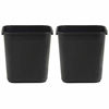 Picture of AmazonCommercial 3 Gallon Commercial Office Wastebasket, Black, 2-Pack