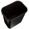 Picture of AmazonCommercial 3 Gallon Commercial Office Wastebasket, Black, 2-Pack