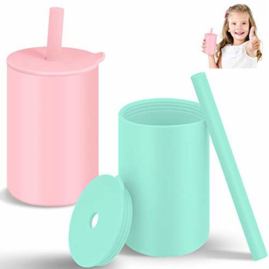 Silicone Straw Cups