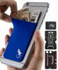 Picture of Gecko Travel Tech Blue Phone Wallet Adhesive - Blue Case Wallet for All Smartphones - Cellphone Case Wallet Blue