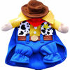 Picture of Wood Dog Costume - Story Pet Costume, Cute Cowboy Dog Costume Halloween Dog Cosplay Costume Fashion Dress for Puppy Small Medium Large Dogs Special Events Funny Photo Props Accessories