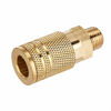 Picture of Amazon Basics Quick Connect Brass Air Coupler and Plug Kit - 1/4-Inch NPT Fittings - 14-Piece