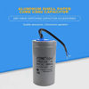 Picture of 300UF CD60 Motor Start Capacitor with Wire Cable, 250V AC 50/60HZ Cylindrical Capacitor for Motor Start, Washing Machines, Air Conditioners and Water Pumps