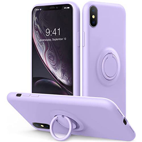 M Cart Silicon Microfiber Back Case Cover for iPhone Xs case Cover