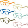 Picture of Reading Glasses 6 Pack Great Value Quality Readers Spring Hinge Color Glasses (6 Pairs MIx Color, 2.50)