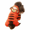 Picture of Tiger Dog Costume Funny Halloween Dog Costume Cute Dog Cosplay Jumpsuit Fashion Dress for Puppy Small Medium Large Dogs Special Events Photo Props Accessories