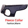 Picture of Vecomfy Fleece Collar Dog Coats for Small Dogs,Waterproof Warm Cotton Puppy Jacket for Cold Winter,Black XS