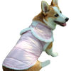 Picture of Vecomfy Shawl Dog Coat for Small Dogs Fleece Lining Warm Puppy Jackets for Winter Pink S