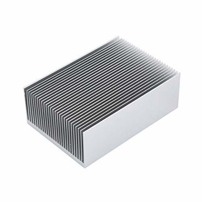 Picture of Awxlumv Large Aluminum Heatsink 5.9" x2.71" x 1.41" / 150 x 69 x 36mm Heat Sinks Cooling 27 Fin Radiator for IC Module, PC Computer, Led, PCB