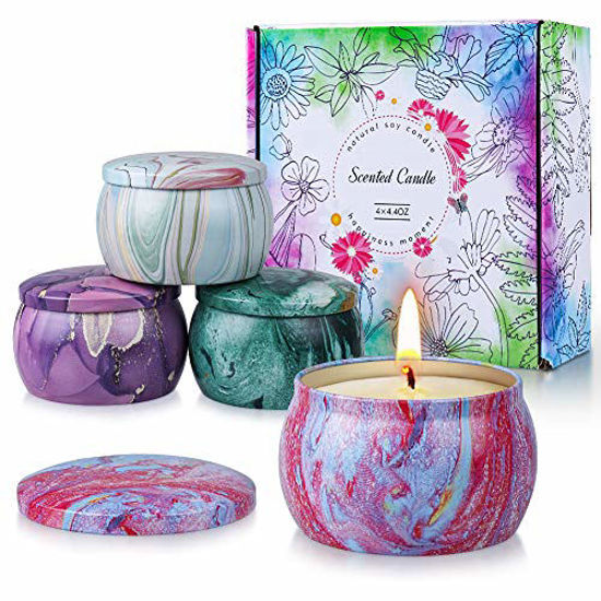 Amazon.com: 4 Pcs Christmas Scented Candles Gift Set Fresh Xmas Aromatherapy  Soy Candles for Home Christmas Tree Gingerbread Holiday Jar Candles Pine  Scented for Women Mom Grandma, 3.38 oz : Home & Kitchen