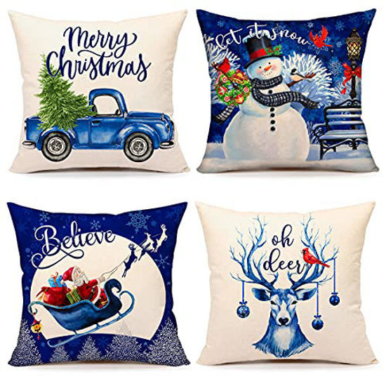 Throw Pillow Insert Sets Pack of 4 / 16 x 16