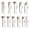 Picture of Duufin 22 Pieces Hair Sticks Vintage Chinese Hair Chopstick Retro Hair Fork for Women (Bronze)