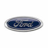 Picture of 2004-2019 For Ford F150 Front Grille Tailgate Emblem, Oval 9"X3.5", Dark Blue Decal Badge Nameplate Also Fits for F250 (blue) 