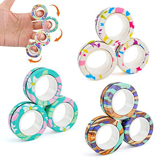 Finger fidget 2024 magnetic rings