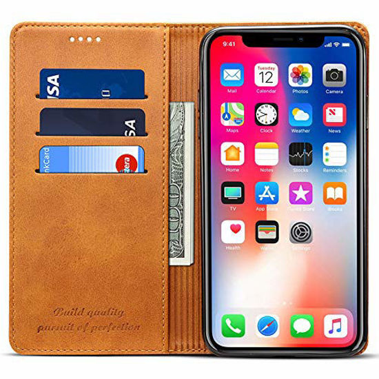  HoldingIT Leather Wallet Phone Case Compatible with