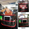 Picture of Damocles Car Net Pocket Large Adjustable Buckle Strap Car Seat Bag Holder Car Mesh Purse Holder Between Seats