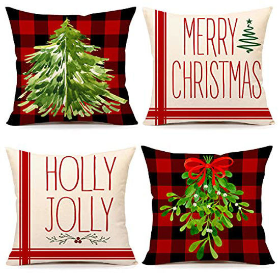 Holiday pillow covers outlet 16x16