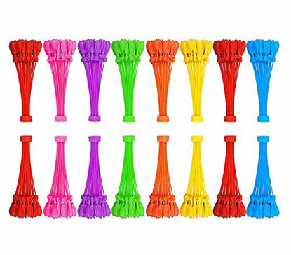 Picture of Family Made Company Water Balloons 16 Pack 596 Balloons Easy Quick Fill for Splash Fun Kids and Adults Party Pool with Self-Sealing Balloons in 60 Seconds st