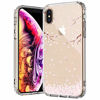 Picture of MOSNOVO Cherry Blossom Women Floral Flower Pattern Clear Design Transparent Plastic Hard Back iPhone Xs Max Cases with TPU Bumper Protective Case Cover for iPhone Xs Max