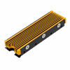 Picture of NVMe Heatsinks for M.2 2280mm SSD Double-Sided Cooling DesignGold