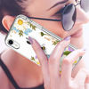 Picture of GiiKa iPhone XR Case with Screen Protector, Clear Protective Case Floral Girls Women Shockproof Hard PC Back Case with Slim TPU Bumper Cover Phone Case for iPhone XR, White Flowers