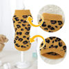 Picture of Opewod Small Dog Sweaters Leopard Pattern Knitted Pet Sweater Knitwear Soft Warm Puppy Sweater