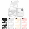 Picture of MOSNOVO Compatible for iPhone 8 Plus Case & iPhone 7 Plus Case, Clear Cute White Cloud Pattern Print Design Girl Women Men with Transparent TPU Bumper Back Case Cover for iPhone 7 Plus/iPhone 8 Plus