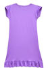 Picture of ZHBNN Moana Girls Nightgown Cartoon Pajamas Princess Dress(Purple,100)