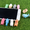 Picture of TUPARKA 25 PCS Animal Cable Protector Cute Animal Bites, Charger Cord Saver USB Charging Cable Protector Works with Most Cell Phone Charging Cable