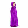 Picture of Spooktacular Creations Long Hooded Cloak Velvet Cape Child (Purple)