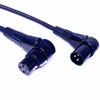 Picture of CESS-039 Right-Angel 3-Pin XLR Female to Male Extension/Patch Cable, 2 Pack