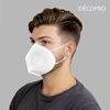 Picture of DÉCOPRO Disposable FFP2 Face Masks with a Travel Case 5 Layer Filter Barrier FFP2 Pack of 12 | F-KN95c-1