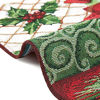 Picture of Holiday Woven Placemats, Christmas Placemat Set (18.5 x 13 in, 6 Pack)