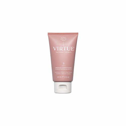 Picture of VIRTUE Smooth Conditioner 2 FL OZ | Travel Size | Alpha Keratin Silkens For Frizzy, Curly Hair | Sulfate Free, Paraben Free, Color Safe, Vegan