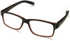 Picture of Foster Grant Men's Thomson Reading Glasses Square, Brown/Transparent, 53 mm + 3.25