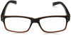 Picture of Foster Grant Men's Thomson Reading Glasses Square, Brown/Transparent, 53 mm + 3.25