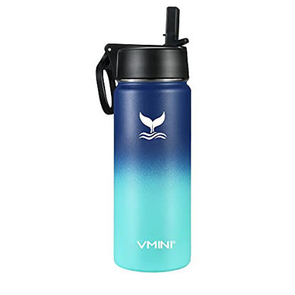 Vmini Push-Button Flip Lid, Compatible with Hydro Flask Wide Mouth Water  Bottle, Wide and Rotating