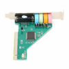 Picture of Sound Card,120dB PCI Plug and Play Sound Card Channel 4.1 for Computer Desktop Internal Audio Karte Stereo Surround CMI8738