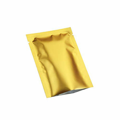 Adhesive Foil Paper - Yellow (3.9in x 9in)
