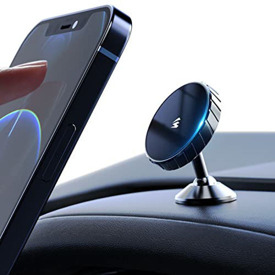 Picture of SUMI-TAP Car Phone Holder Mount, [Upgraded] Magnetic Phone Car Mount [4 Strong Magnets] Cell Phone Holder for Car [Case Friendly] iPhone Car Holder Compatible with All Smartphones & Tablets