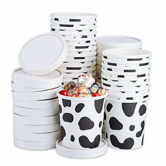 25pcs Ice Cream Containers