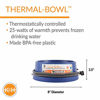 Picture of K&H Pet Products 2010 Thermal-Bowl Heated Cat & Dog Bowl 96oz., Blue 25W