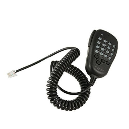 Picture of eoocvt 6-pin 22" Coil Cord Dtmf Mic Microphone for for Yaesu MH-48A6J FT-7800R FT-8800R FT-8900R FT-7900R FT-7100M1