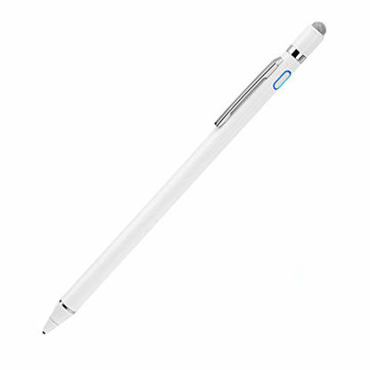 Picture of Stylus Pen for Samsung Galaxy Tab A 10.1 2019, EDIVIA Digital Pencil with 1.5mm Ultra Fine Tip Pens for Samsung Galaxy Tab A 10.1/10.5/8 Inch Stylus, White