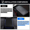 Picture of Autorder Armrest Box Cover for 2019 Toyota RAV4 2020 2021 Center Console Pad Waterproof Anti-Scratch Leather Protector Covers