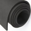 Picture of MAGZO Extra Large Craft Foam Roll, 1/4 Inch Thickness x 12 Inch Width x 4.9 Feet Length Warehouse Neoprene Sponge Foam Rubber Sheet Rolls Black Foam Insulation Sheet