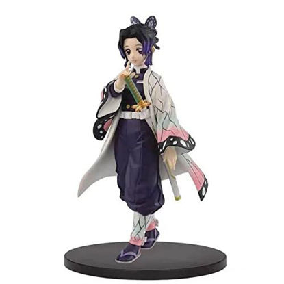 Picture of Demon Slayer Figure 6.3 Inch PVC Action Tanjiro Figure Toys 6.3 Inch Kamado Tanjiro Figure (Kochou Shinobu)