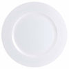 Picture of Party Bargains 13" In Charger Plates [8 Pack] White. Disposable Heavy Duty Plastic Dinner Chargers. Durable Heavy Weight Charger Service Plates. Tableware For Weddings, Formal Events.